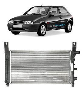 Radiador Ford Fiesta Espanhol 1989 Até 1995 S/ Ar