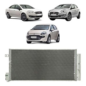 Condensador Fiat Bravo Linea Punto 2008 a 2017 Dohc L Denso