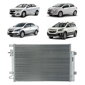 Condensador Chevrolet Cobalt Onix Prisma Spin 2016 a 2020 Denso