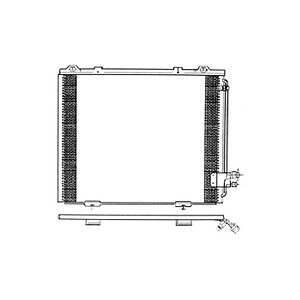 Condensador Mercedes-Benz Classe E 1995 a 2005 Valeo