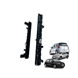 Conjunto de Caixa Para Radiador Gol Fox SpaceFox Polo Voyage