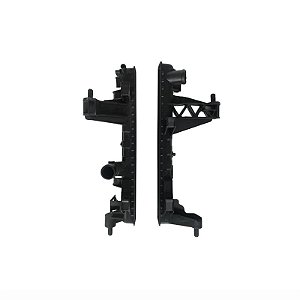 Conjunto de Caixa Radiador GM Agile Montana 1.4 / 1.8 8v Flex 2010 a 2014