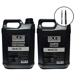 Kit Shampoo e Condicionador Hidratante Alka 5Lts