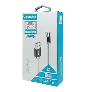 Cabo Lightning Plugue em L Kimaster-CB207