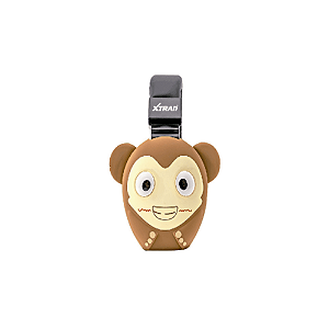 Fone de Ouvido Sem Fio Animais XTRAD-LC-866-MACACO