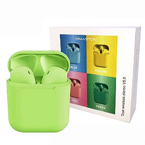 Fones de Ouvido Bluetooth HMASTON LY-12 Verde