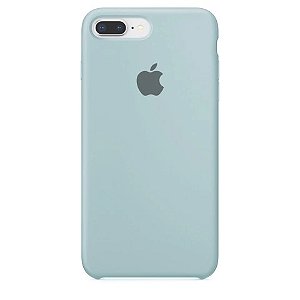 Capa de Silicone para Iphone 7/8 Plus - Azul Céu