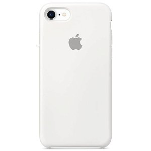 Capa de Silicone para Iphone 7/8 - Branco