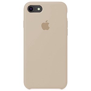 Capa de Silicone para Iphone 7/8 - Bege