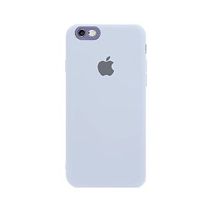 Capa de Silicone para Iphone 6 Plus - Azul Bebê