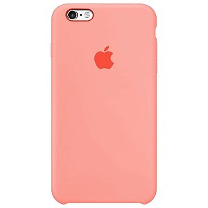 Capa de Silicone para Iphone 6 - Salmão