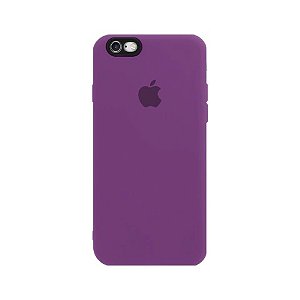 Capa de Silicone para Iphone 6 - Roxo