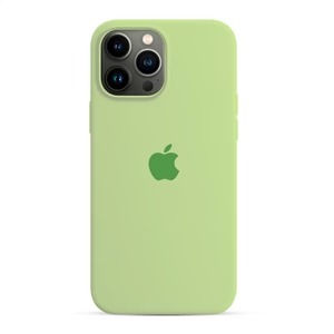 Capa de Silicone para Iphone 14 Pro Max - Verde Pastel