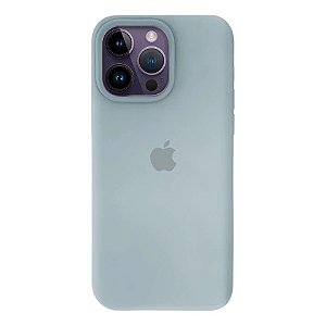 Capa de Silicone para Iphone 14 Pro - Azul Bebê