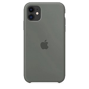 Capa de Silicone para Iphone 11 - Cinza Escura CPS-I11-CINZ