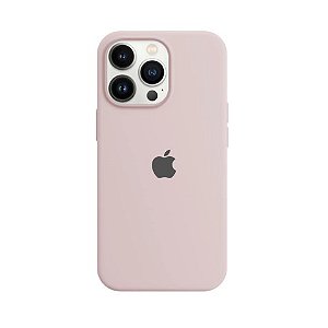 Capa de Silicone para Iphone 13 Pro Max - Rosa Nude