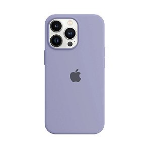 Capa de Silicone para Iphone 13 Pro - Lilás