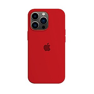 Capa de Silicone para Iphone 13 Pro - Carmim