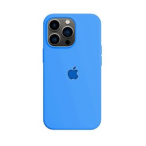 Capa de Silicone para Iphone 13 Pro - Azul Céu