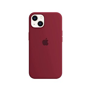 Capa de Silicone para Iphone 13 mini - Cardeal