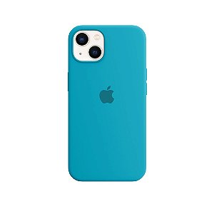 Capa de Silicone para Iphone 13 mini - Azul
