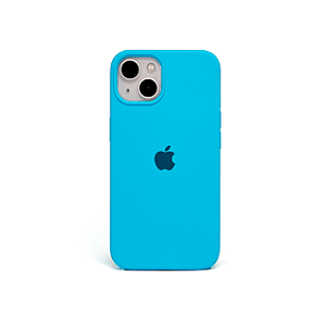 Capa de Silicone para Iphone 13 - Azul