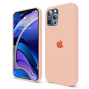 Capa de Silicone para Iphone 12 Pro/12 Pro Max - Nude