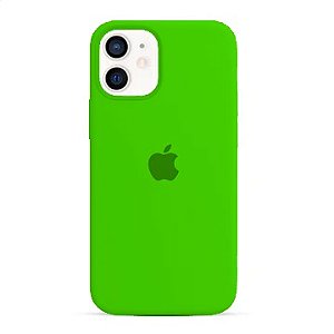 Capa de Silicone para Iphone 12 - Verde