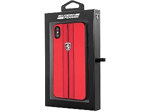 Capa Anti-Queda para Iphone X/XS - Estampa Ferrari