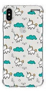 Capa Anti-Queda para Iphone X/XS - Estampa de Unicórnio