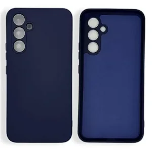 Capa de Silicone para Samsung A04S - Azul Marinho
