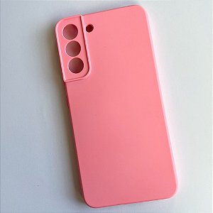 Capa de Silicone para Samsung S22 Plus - Rosa Bebê