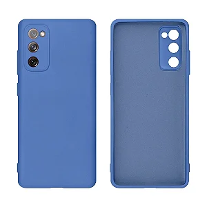 Capa de Silicone para Samsung S20 FE - Azul