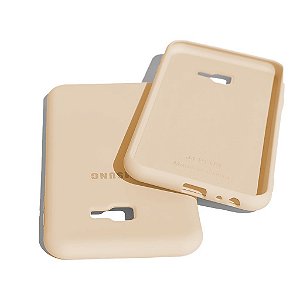 Capa de Silicone para Samsung J4 Plus - Bege