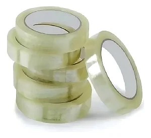 Fita Adesiva Acrilica Fina 12mm X 40mm – Transparente