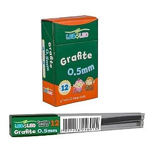 Grafite Hb 0.5mm Com 12 Minas Refil Cada 4701