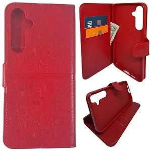 Capa Carteira Para Samsung A55 - Vermelha CPC-SMA55-VM
