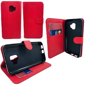 Capa Carteira para Samsung J2 Core - Vermelho CPC-SMJ2C-VM