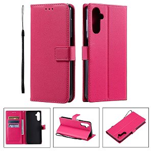 Capa Carteira para Samsung A52 5G - Rosa Pink