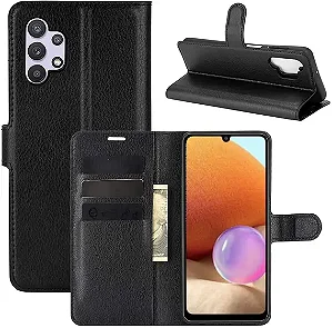 Capa Carteira para Samsung A23 4G -Preto