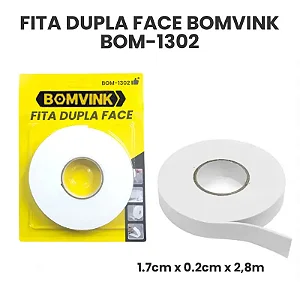 Fita Dupla Face Bomvink  BOM-1302