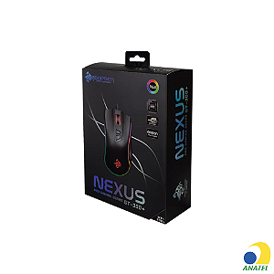 Mouse Gamer Nexus Usb Preto Hoopson GT-300+