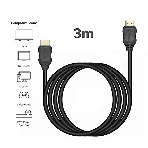Cabo HDMI 3.0 Metros FEASSO JCH3