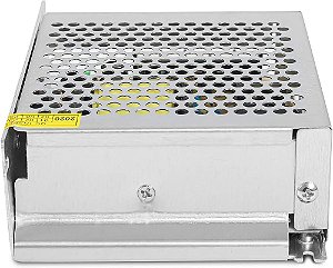 Fonte Chaveada 15a 12v 180w Bivolt Para Câmera Dvr Cftv Fita Led Som Automotivo