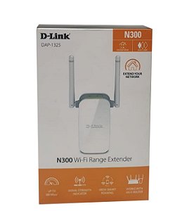 Repetidor Wireless Mesh D-Link N300 DAP-1325 Branco