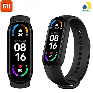 Smart band MI 6 XIAOMI BHR4951GL-Preto