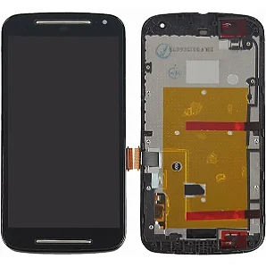 Tela Frontal Touch Display LCD MOTOROLA G2-Preto