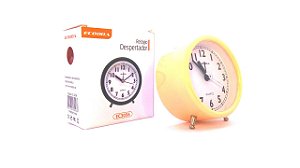 Relógio Despertador Ecooda EC-3056-BEGE