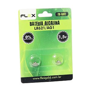 Pilha Bateria Alcalina LR621/AG1-FX-LR07