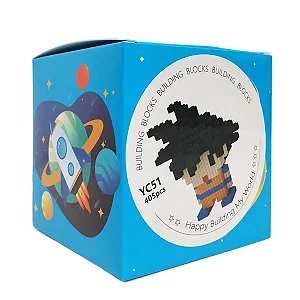 Mini Blocos de Montar Decoração Anime Brinquedo XZ8126